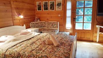 Фото номера Шале Лоджи Domek Letniskowy na Kaszubach &amp; Apartament na poddaszu г. Пуцк 45