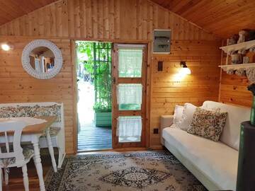 Фото номера Шале Лоджи Domek Letniskowy na Kaszubach &amp; Apartament na poddaszu г. Пуцк 23