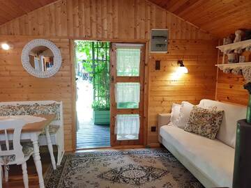 Фото номера Шале Лоджи Domek Letniskowy na Kaszubach &amp; Apartament na poddaszu г. Пуцк 11