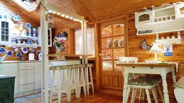 Фото номера Шале Лоджи Domek Letniskowy na Kaszubach &amp; Apartament na poddaszu г. Пуцк 32